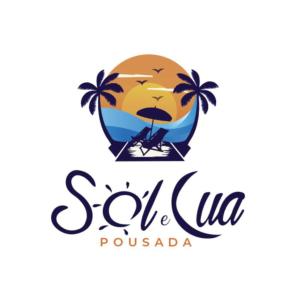 a logo for a resort in theilippines at Pousada Sol e Lua in Caraguatatuba