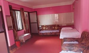 Postel nebo postele na pokoji v ubytování City View Home Stay