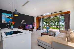 Kuchyň nebo kuchyňský kout v ubytování Sát Biển D6