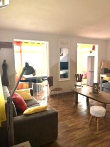 Setusvæði á Maison vue mer chaleureuse et confortable