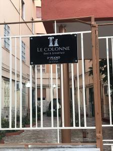 Certifikát, hodnocení, plakát nebo jiný dokument vystavený v ubytování Le Colonne B&b