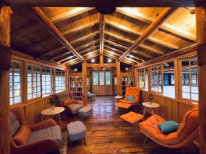 Posezení v ubytování Wudang Mountain Manju Manor