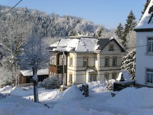 Villa Angelika om vinteren