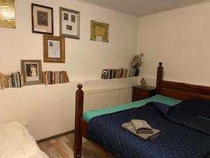 Posteľ alebo postele v izbe v ubytovaní Apartmány Friday