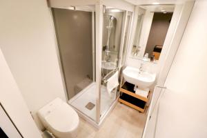 Koupelna v ubytování Hotel Risveglio Akasaka