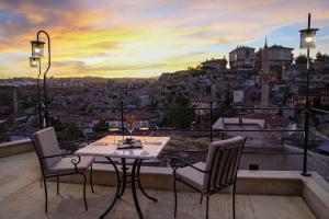 Nespecifikovaný výhled na destinaci Nevsehir nebo výhled na město při pohledu z hotelu