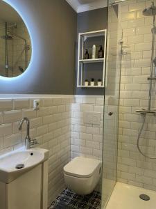 Vannituba majutusasutuses Zentrales Boho Loft im Zentrum von Langerwehe in Bahnhofsnähe +13 fotot