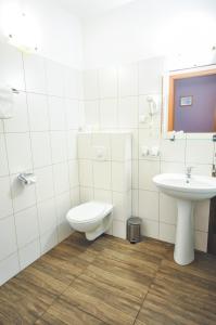 Koupelna v ubytování Hotel Trzy Światy Spa & Wellness Rajska WySpa