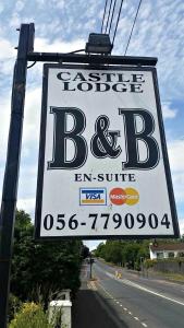 Certifikát, hodnocení, plakát nebo jiný dokument vystavený v ubytování Castle Lodge B&B Kilkenny