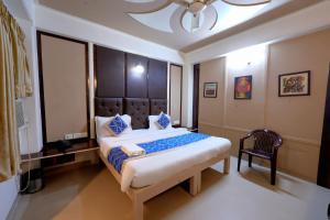 Krevet ili kreveti u jedinici u okviru objekta Hotel Opera Delhi Airport