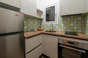 Η κουζίνα ή μικρή κουζίνα στο Urban Studio in Exarcheia
