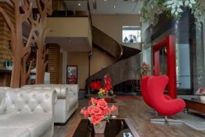 Predel za sedenje v nastanitvi Kalya Hotel Bandung Dago