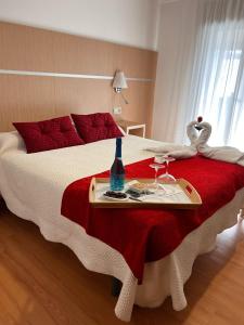 Ein Bett oder Betten in einem Zimmer der Unterkunft Casa Blanco Conde