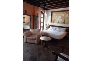 Гостиная зона в Hotel Boutique Posada De Las Flores Loreto