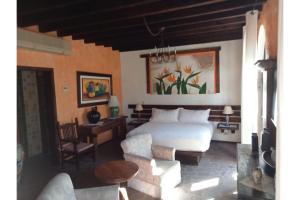 Гостиная зона в Hotel Boutique Posada De Las Flores Loreto