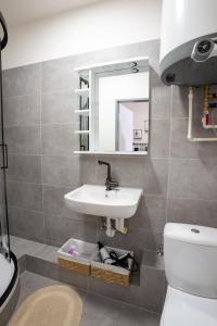 Kúpeľňa v ubytovaní White Wolf House Hostel & Apartments