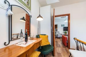 TV a/nebo společenská místnost v ubytování B&B Villa Sumrak Plitvica
