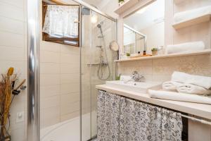 Koupelna v ubytování B&B Villa Sumrak Plitvica