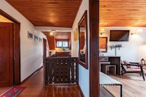 Posezení v ubytování B&B Villa Sumrak Plitvica