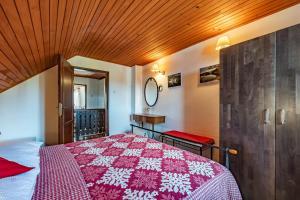Postel nebo postele na pokoji v ubytování B&B Villa Sumrak Plitvica