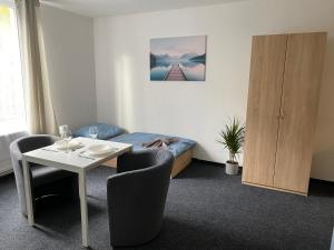 Posezení v ubytování Apartmány Plzeň Zborovská 22 a
