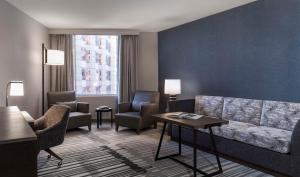 Posezení v ubytování Hyatt Regency Houston Downtown