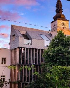 Budova, v ktorej sa apartmán nachádza
