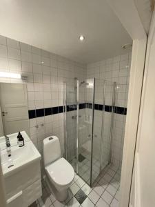 Koupelna v ubytování Super Central, 2 min from Central Station, 1-4pers