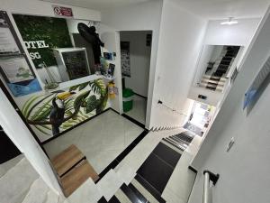 Fitness centrum a/nebo fitness zařízení v ubytování Hotel SG