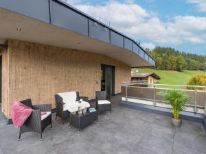 Uma varanda ou terraço em Apart Klocker