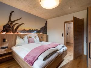 Uma cama ou camas num quarto em Apart Klocker