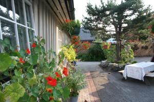 Zahrada ubytování Vertshuset Fannarheimr - Bed &Breakfast