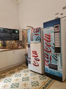 Kuchyň nebo kuchyňský kout v ubytování Hostel On