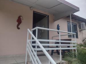 Das Gebäude in dem sich das Hostel befindet
