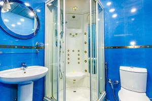Ett badrum på Apartment Caspian Lux