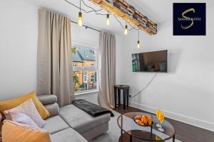 Гостиная зона в LUXE 3 BED - Central Reading - Free Parking