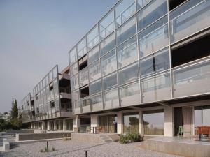 Budova, kde se aparthotel nachází