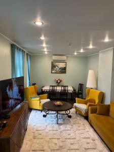 Posezení v ubytování Rüütli Residents