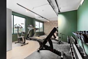 Fitness centrum a/nebo fitness zařízení v ubytování Best Western Plus Hotel Kungens Kurva