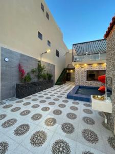 Bazen u ili blizu objekta شاليه هدى دورين والعاب مائيه