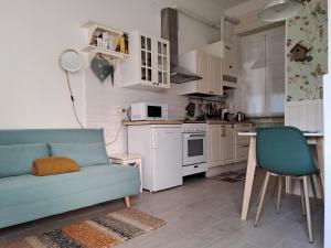 Köök või kööginurk majutusasutuses Il piccolo nido
