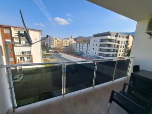 Balkón nebo terasa v ubytování Apartman Vukosavljević