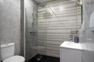 Koupelna v ubytování Leevin Guesthouse