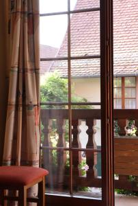Balkón nebo terasa v ubytování Logis Hotel Restaurant A L'Etoile