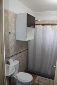 Vonios kambarys apgyvendinimo įstaigoje Hotel Caminito Iguazú Tango