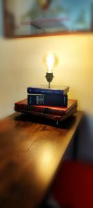 Knihovna v apartmánu