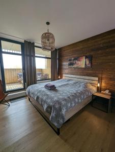 Zadov - Apartmán Srdce Šumavy客房内的一张或多张床位