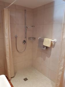 Koupelna v ubytování Ferienwohnung Haus Bergfrieden + 21 fotografií
