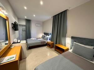 Postel nebo postele na pokoji v ubytování Castro Hotel + 37 fotografií