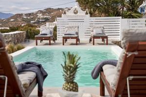 Bazén v ubytování Casa Tagoo Mykonos nebo v jeho okolí
